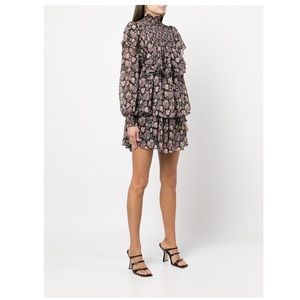 NEW Cinq a Sept Drew Georgette Mini Dress, Size 10